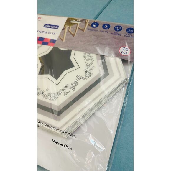MORCART Removable Self-Adhesive Floor Tiles 10PCS/Pack - Picture 2 of 5